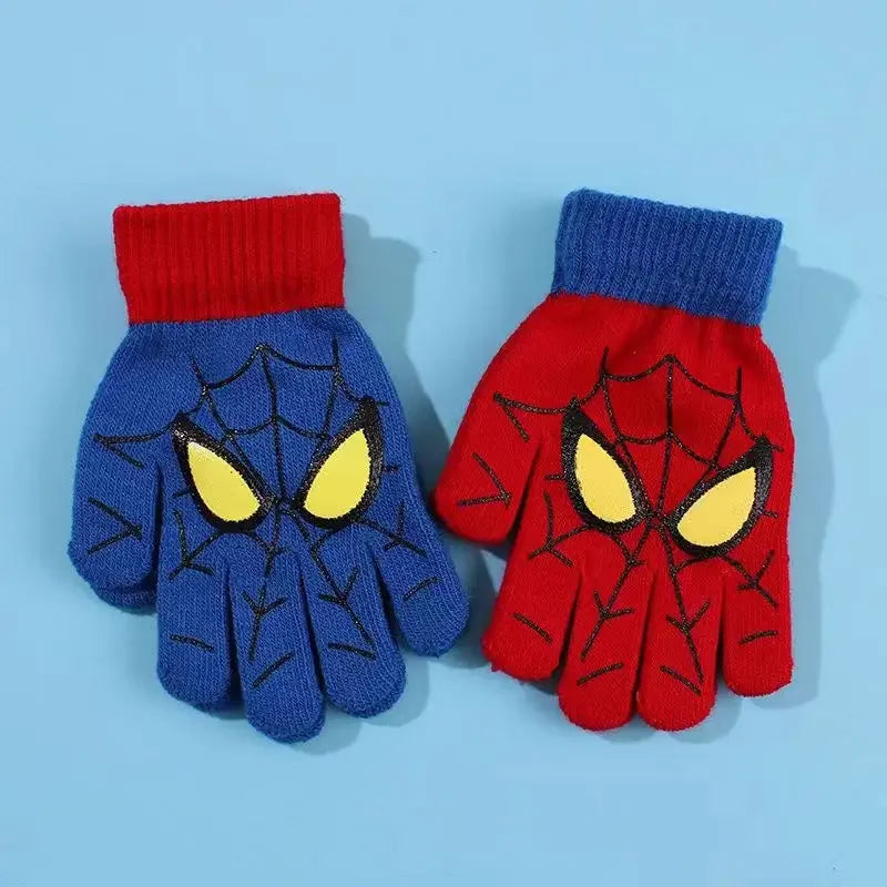 Luva de Malha Infantil Homem-Aranha