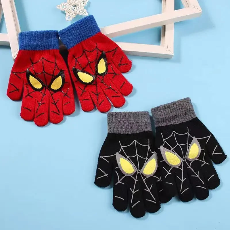 Luva de Malha Infantil Homem-Aranha